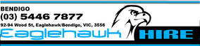 Eaglehawk Hire