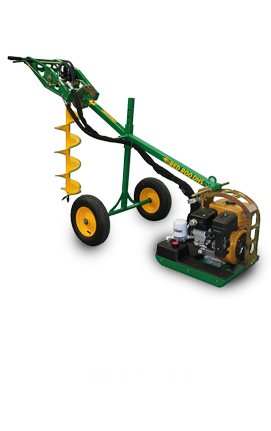 DHS Hydraulic Post Hole Digger