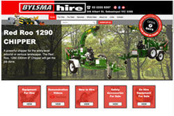 Bylsma Hire Website - Red Roo