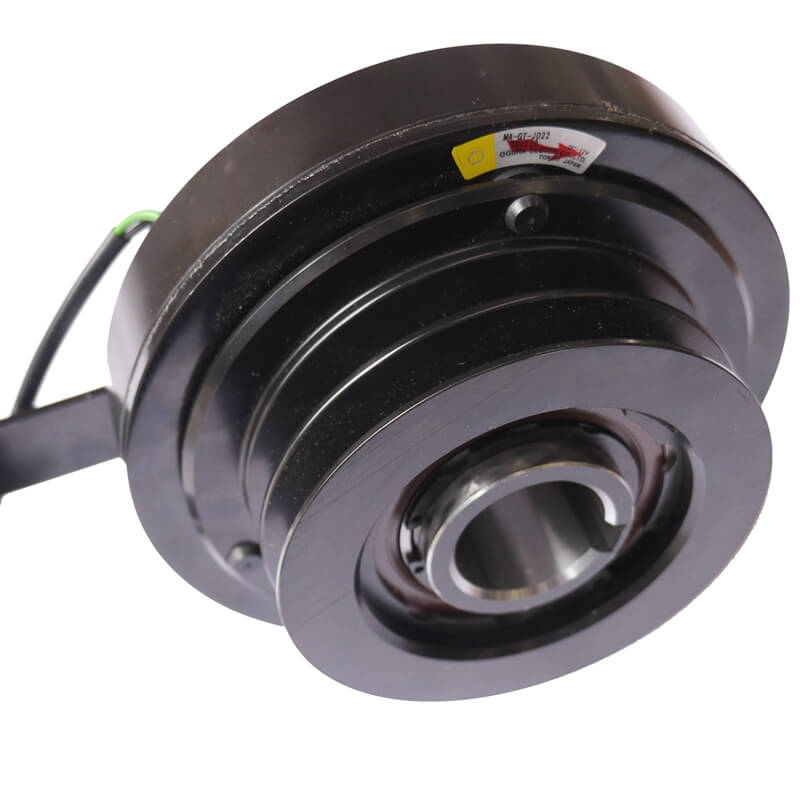 Heavy Duty Electromagnetic Clutch Actuates Grinding Disc