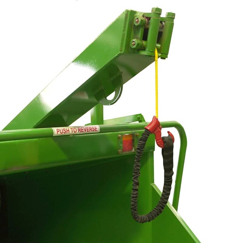 2015 Commercial wood chipper winch