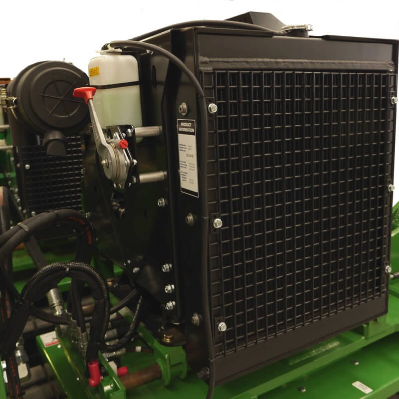 65HP 49KW Kubota Turbo Diesel Liquid Cooled