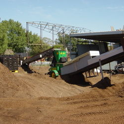 MS50 Shredded Material In Nursery Application