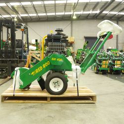 SH400 Pivot Over Center Stump Grinder on pallet 