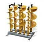 Auger Stand to display augers in an organised and professional manner