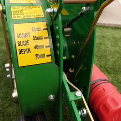 TC350 Turf Cutter Blade Adjust Depth