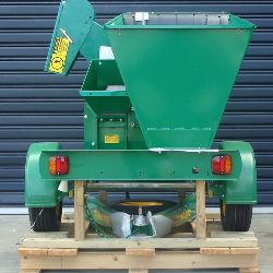 C100 Wood Chipper Rear View Palletised