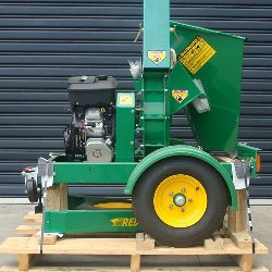C100 Wood Chipper Side View Palletised