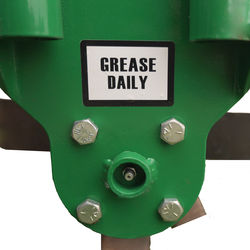 Easy accessible grease points