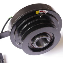 Heavy Duty Electromagnetic Clutch Actuates Grinding Disc