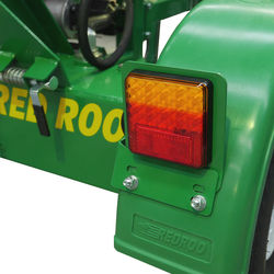 LED tail lights, this unit is towable on Australian roads.