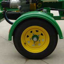 Rotationally Moulded Mud Guard & Radial Tyre