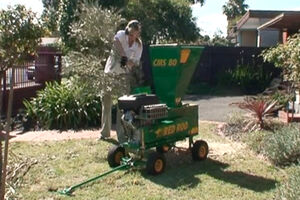 The Versatile Red Roo Chipper Mulcher Shredder CMS80