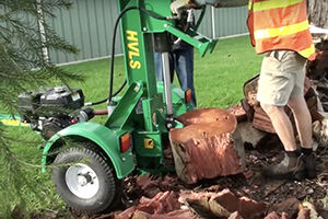 Log Splitter in Action