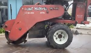 Opposition Stump Grinder Difficult to Move