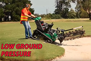 Irrigation Trenching Demonstration