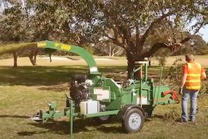 770 Woodchipper Demonstration