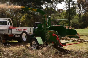 Bushfire Preventation Cutting Trees Back