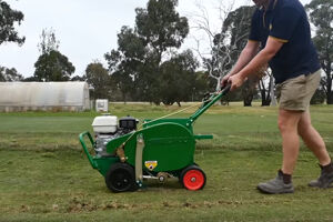 Turf Cutter Demonstration