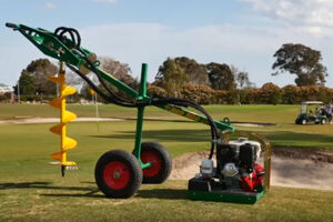 DHS Hydraulic Post Hole Digger Demonstration