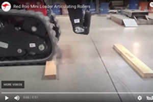 Mini Loader Articulated Rollers