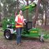 1260 Woodchipper being demonstrated to Holmesglen TAFE