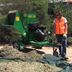 Mulching Queen With Her New CMS100 Chipper Mulcher Shredder Great for Large Garden Owners