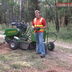 SP4012 Stumpgrinder at Mt Macedon Victoria