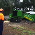 SP8018TRX Red Roo  tracked stumpgrinder is ideal for serious stump removal.